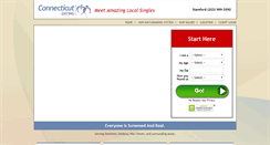 Desktop Screenshot of connecticutdating.com