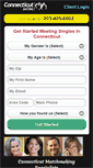 Mobile Screenshot of connecticutdating.com